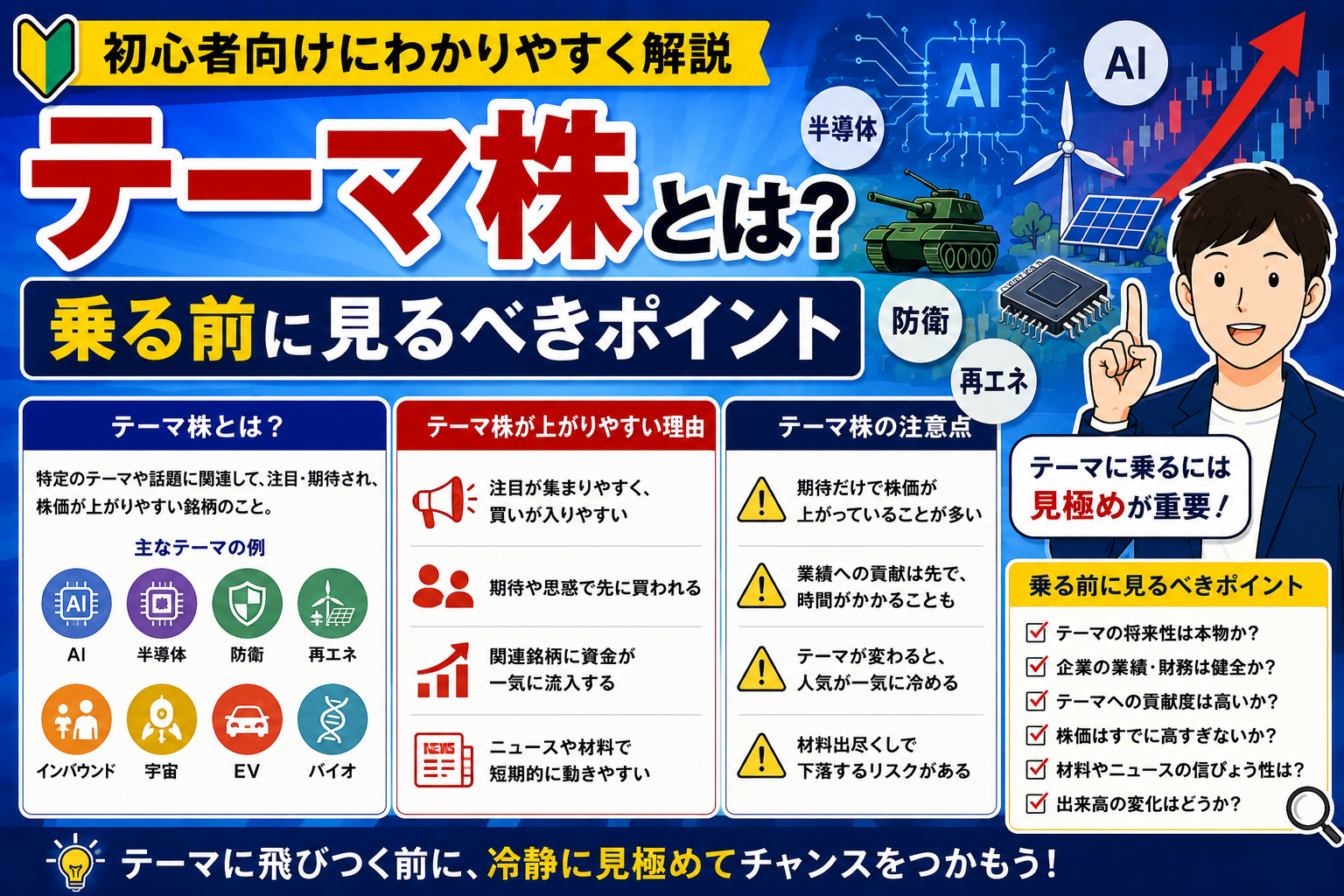 テーマ株の基本を学ぶ